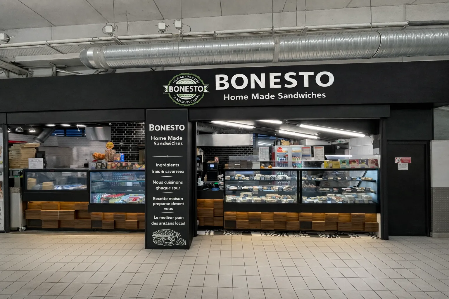 Les sandwiches signature Bonesto